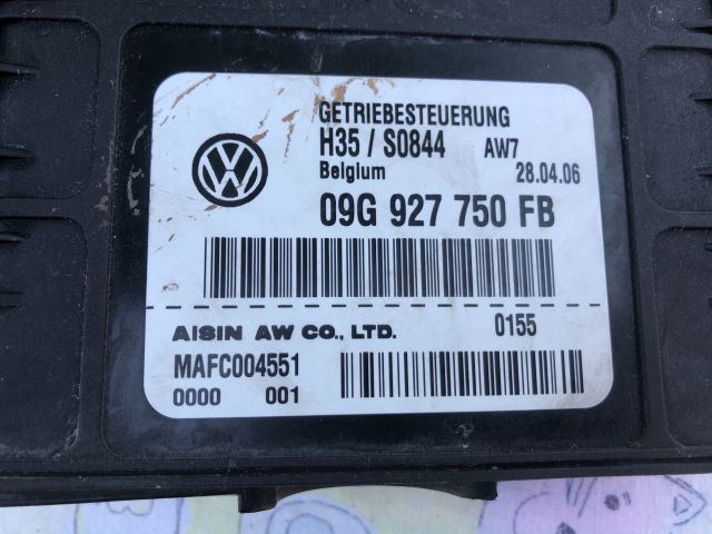 Automata Váltó Elektronika – Audi A3 8P – OE 09G927750FB