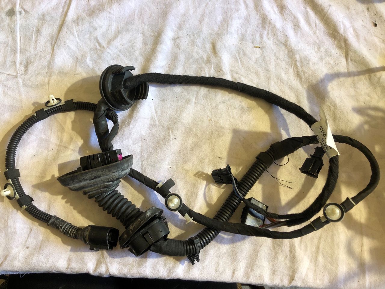 Bal hátsó Ajtó Kábelköteg – Audi A3 8P – OE 8P4971687T